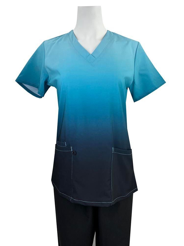 Koi lite scrubs on sale ombre