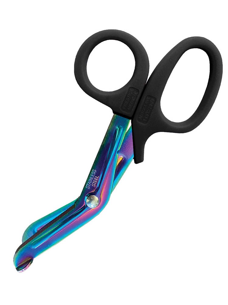 Plastic Utility Scissors , Fine Pattern, Sharp , Straight , Length: 4 -  PrecisionMedicalDevices