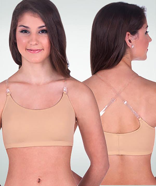Body Wrappers Clear Back Strap for Bra or bodyliner