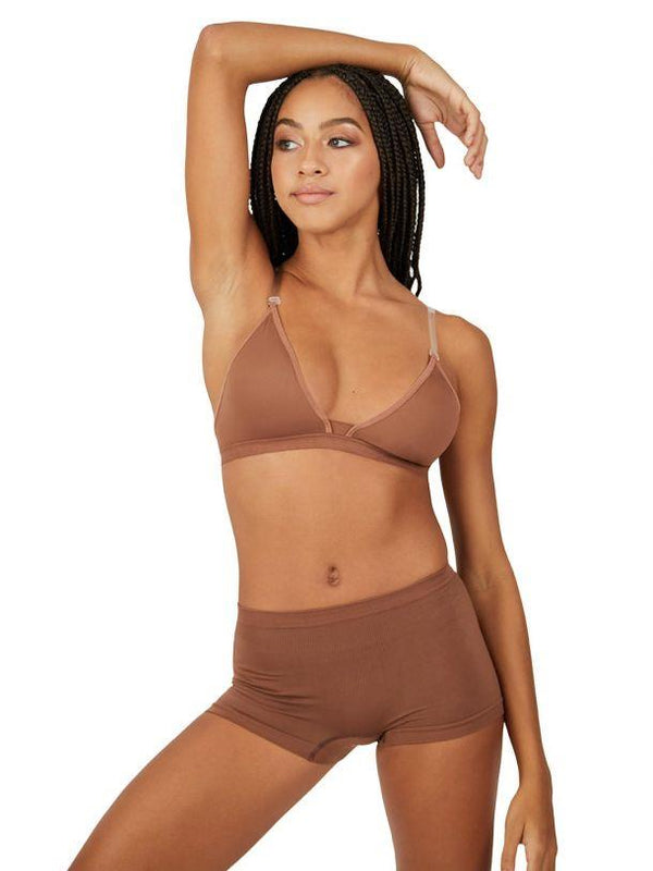 Capezio Sweetheart Clear Back Nude Bra Adult 3776W – Dance