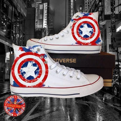 captain america high top converse