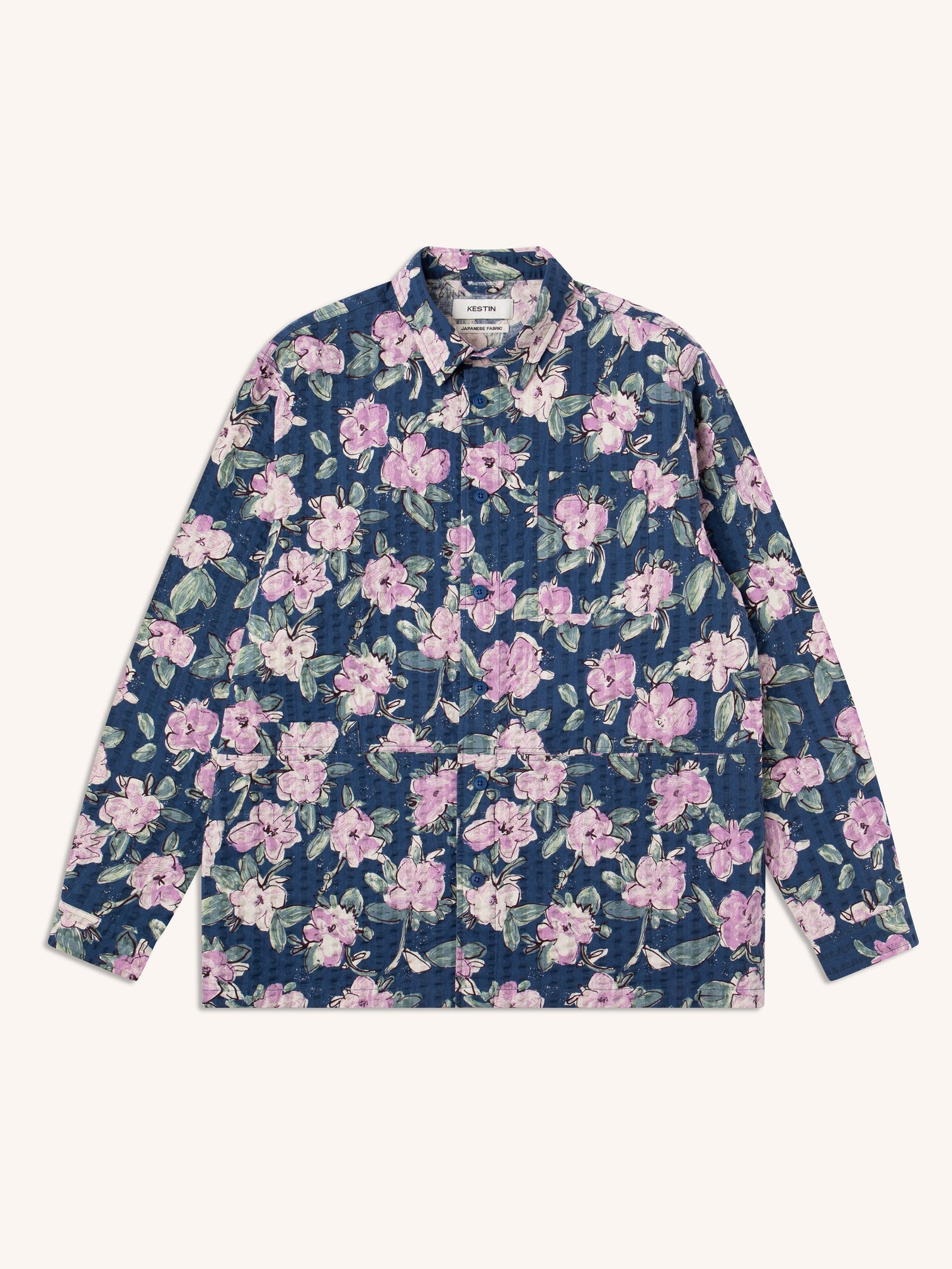 JAPANESE FLORAL OVERSHIRT