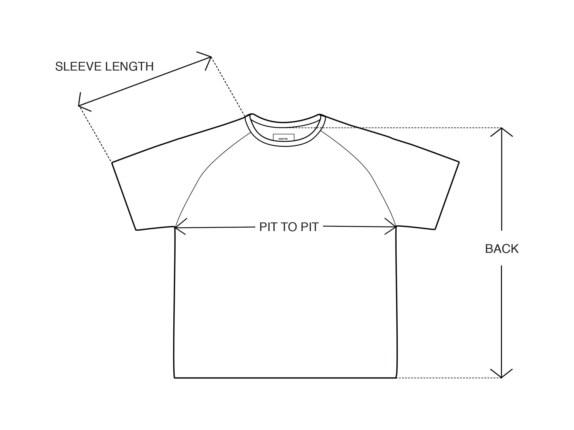 GALA TEE SIZE GUIDE – Kestin