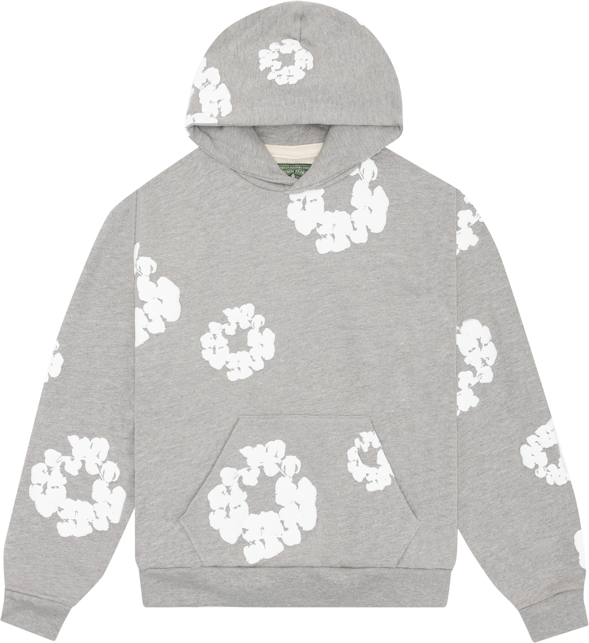 The Cotton Wreath Sweatshirt Grey - Denim Tears