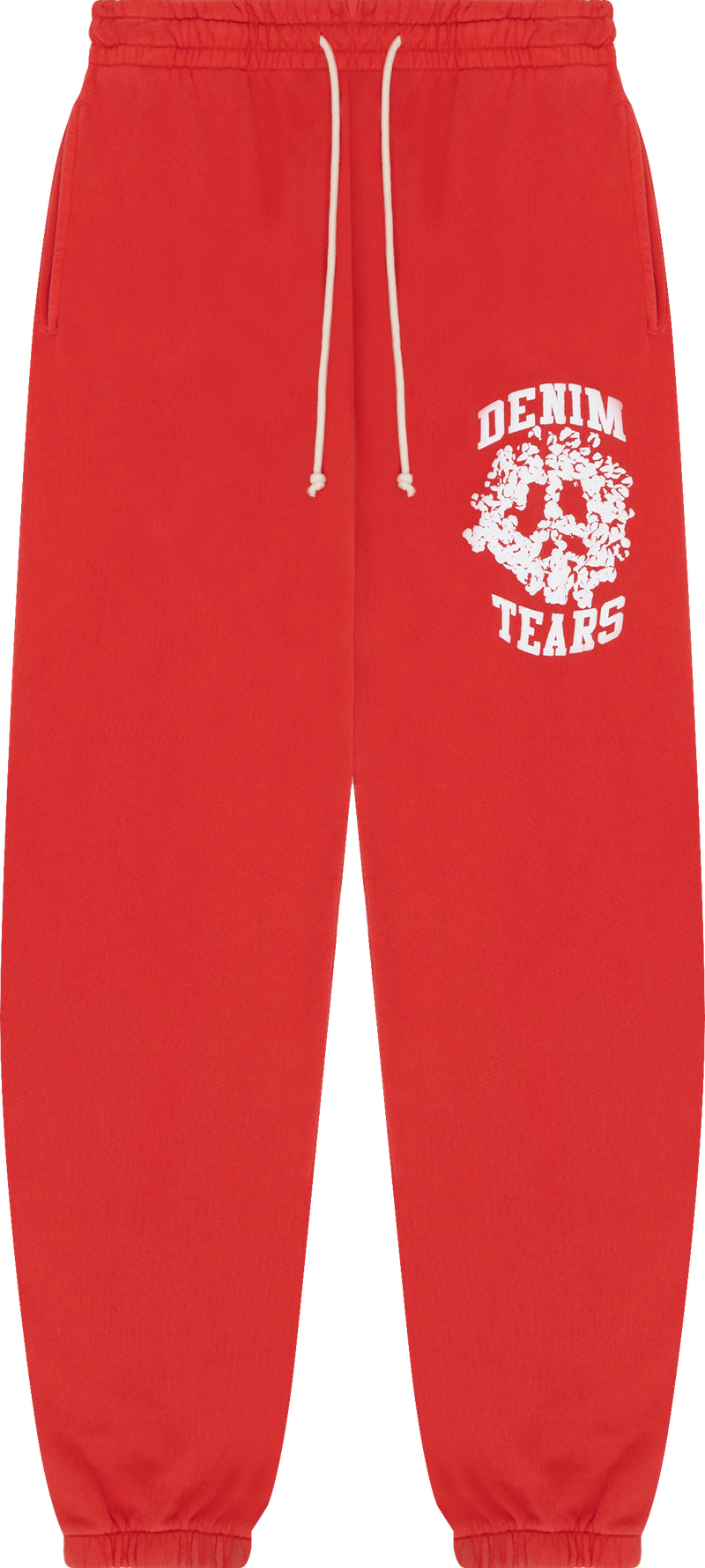 Denim University Sweatpants Red - Denim Tears