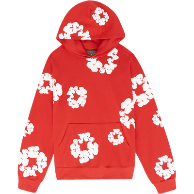 The Cotton Wreath Sweatshirt Red - Denim Tears