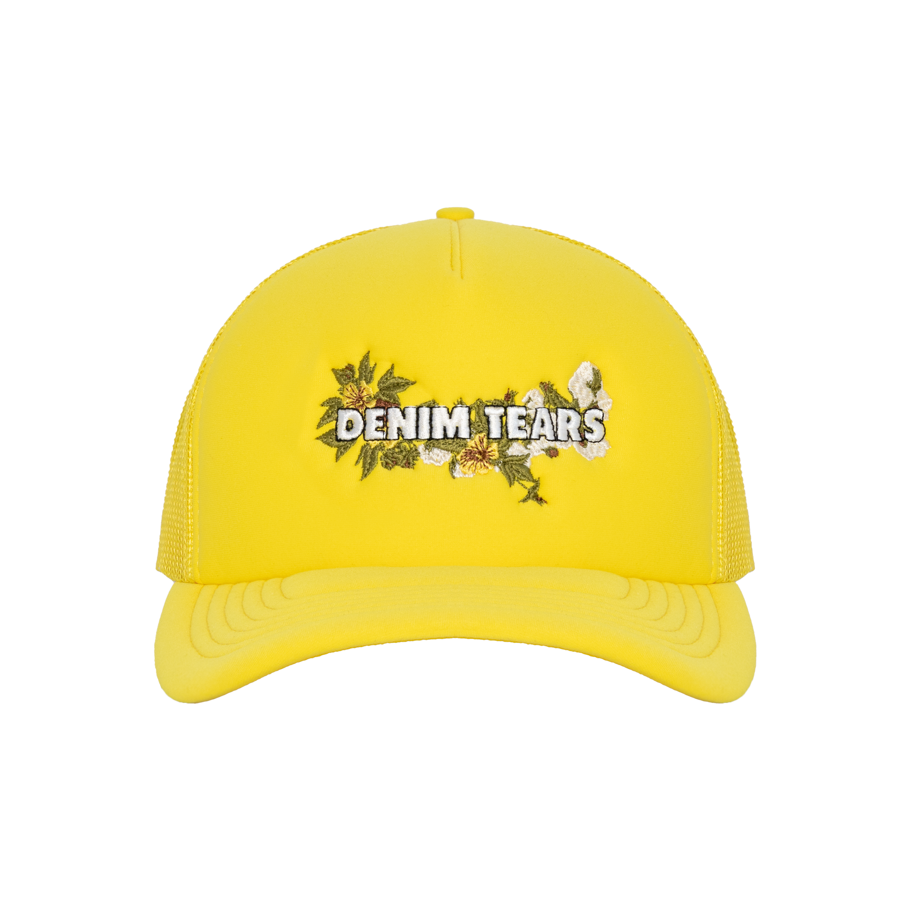 Denim Tears Yellow Trucker Hat