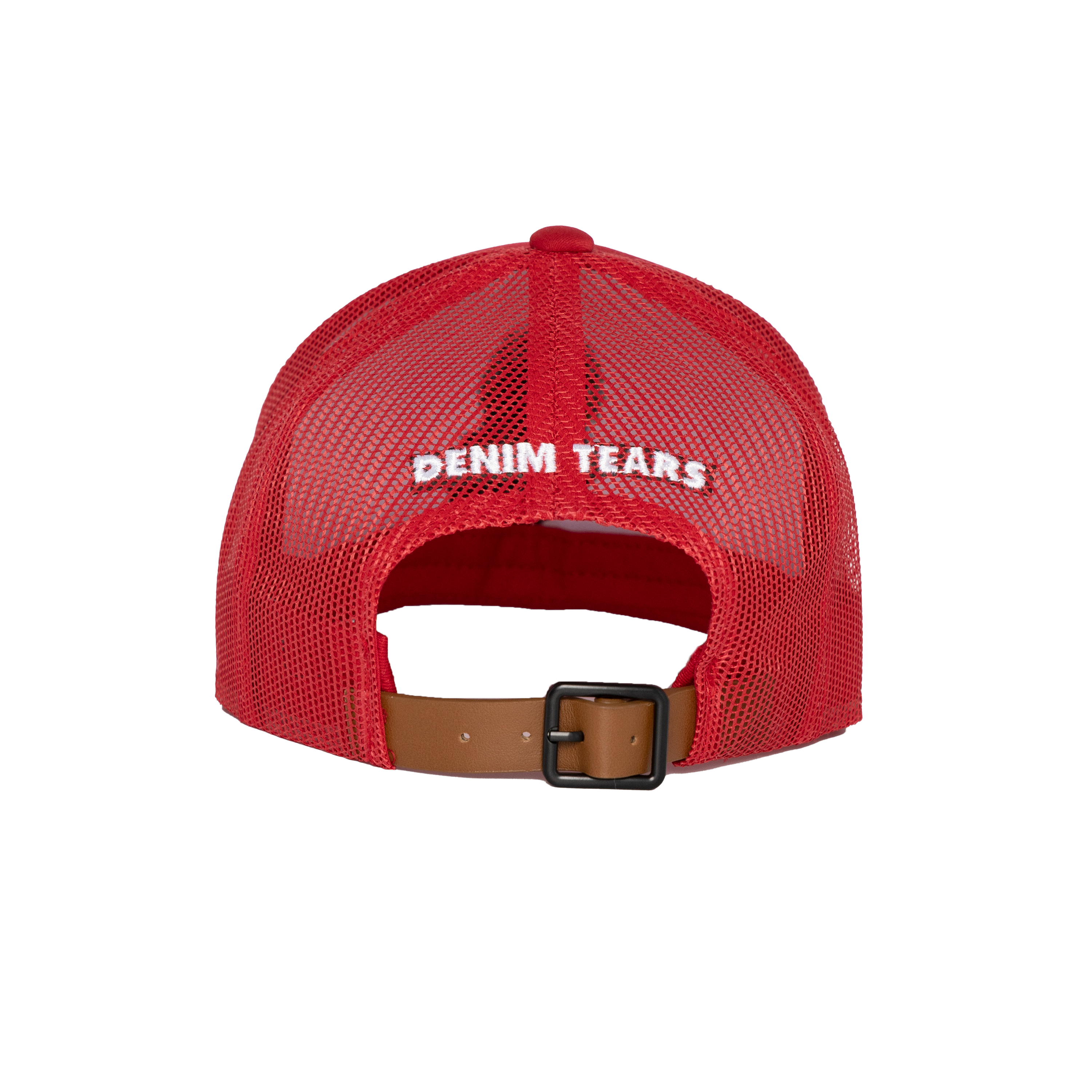 Crown Made of Cotton Red Trucker Hat