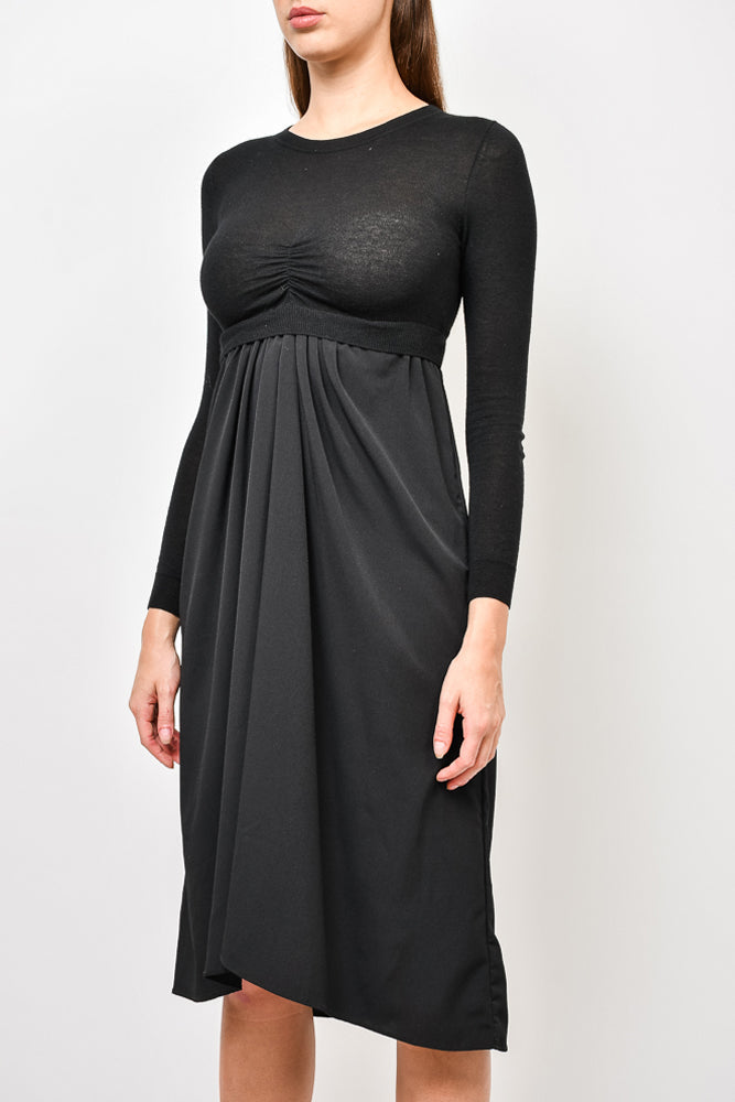 Isabel Marant Etoile Black Cotton Ruffle Mini Dress sz 44 – Mine
