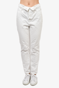 Off-White C/O Virgil Abloh White/Pink Tailored Pants Size 38 – Mine & Yours