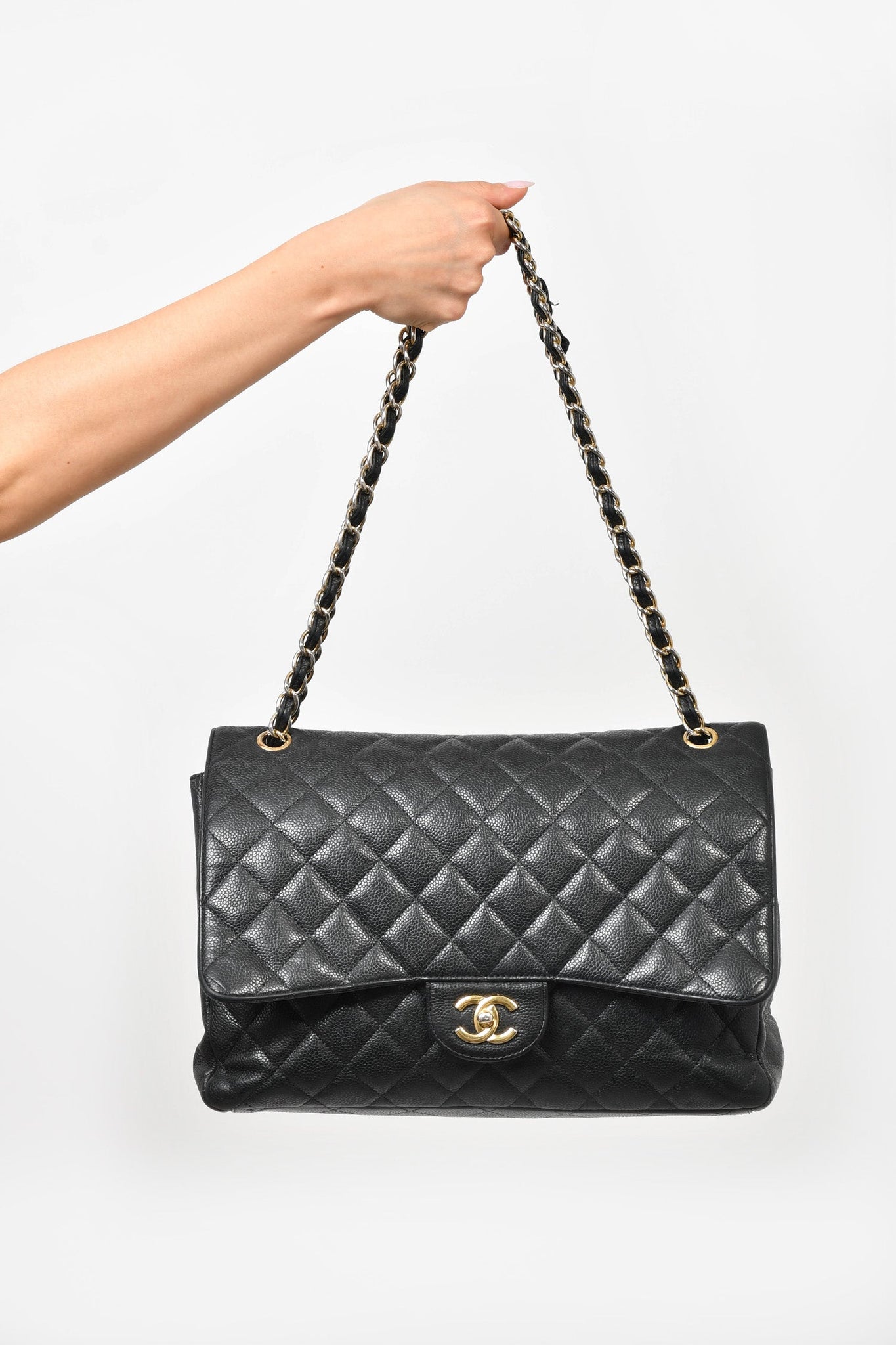 Gabrielle leather crossbody bag Chanel Black in Leather - 30912409