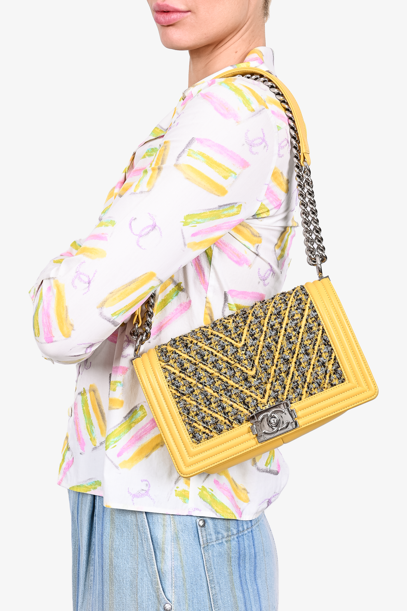 Louis Vuitton // Handbag / Gold Hardware / Restored / Yellow Thread – Jeelie