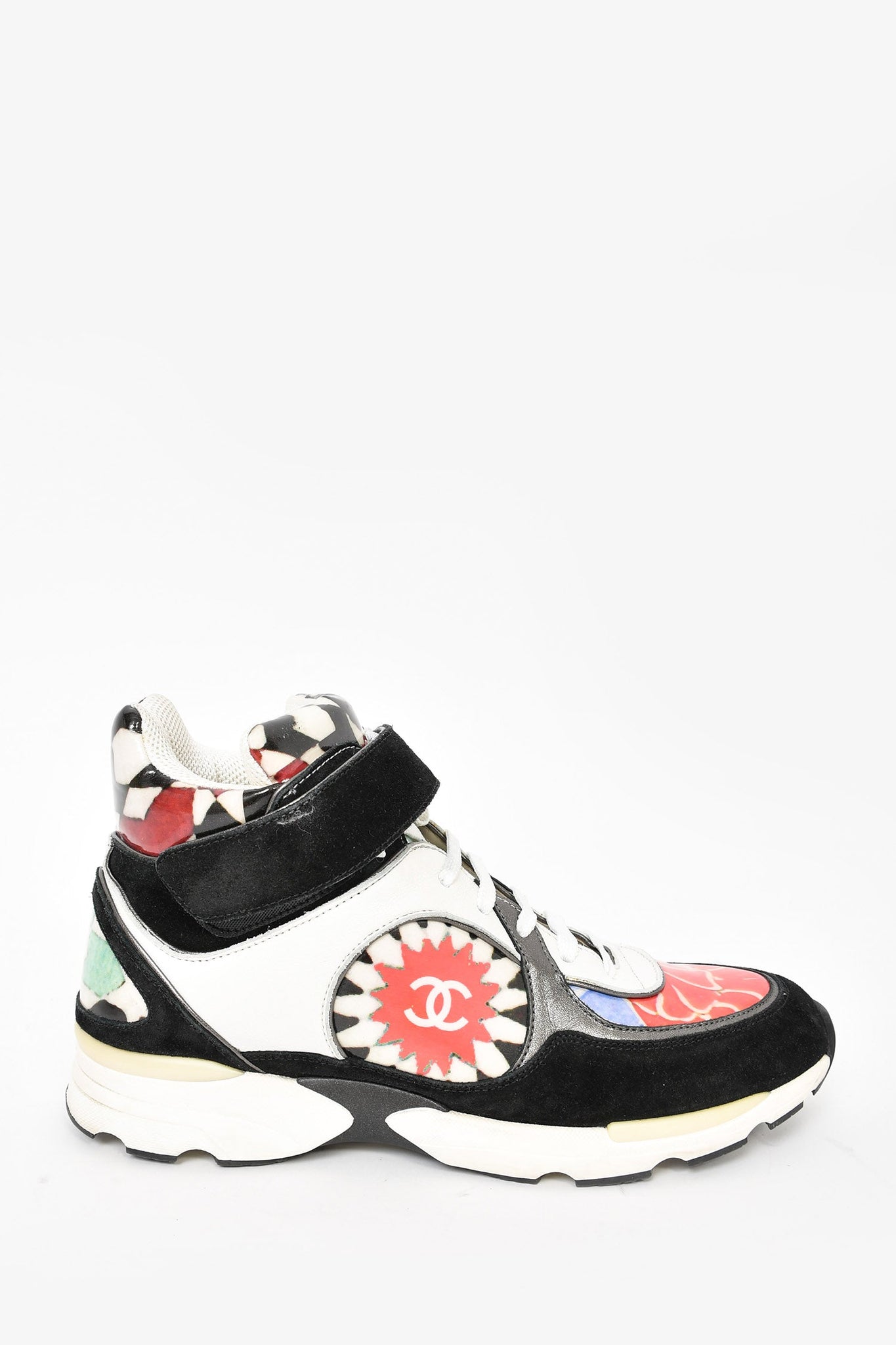 Louis Vuitton Red Blue & White Leather Rivoli Sneakers 6.5/41 – STYLISHTOP