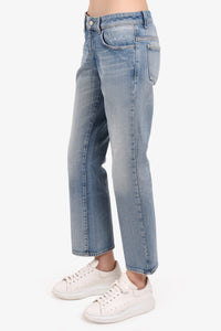 Balmain Light Blue Denim Mega Flared Jeans Size 36 – Mine & Yours