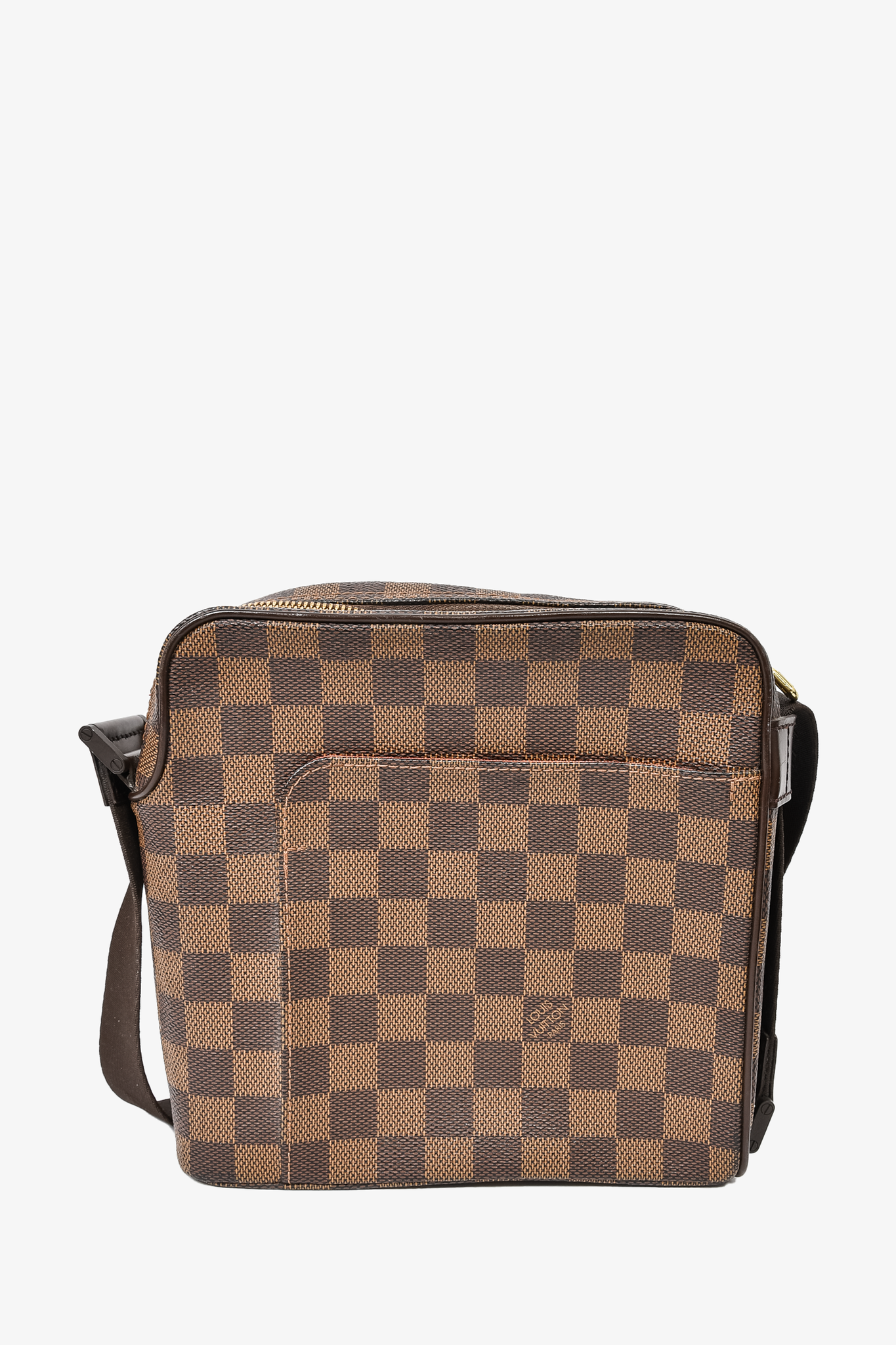 Louis Vuitton Saintonge Handbag Monogram Canvas with Leather Brown 2195481