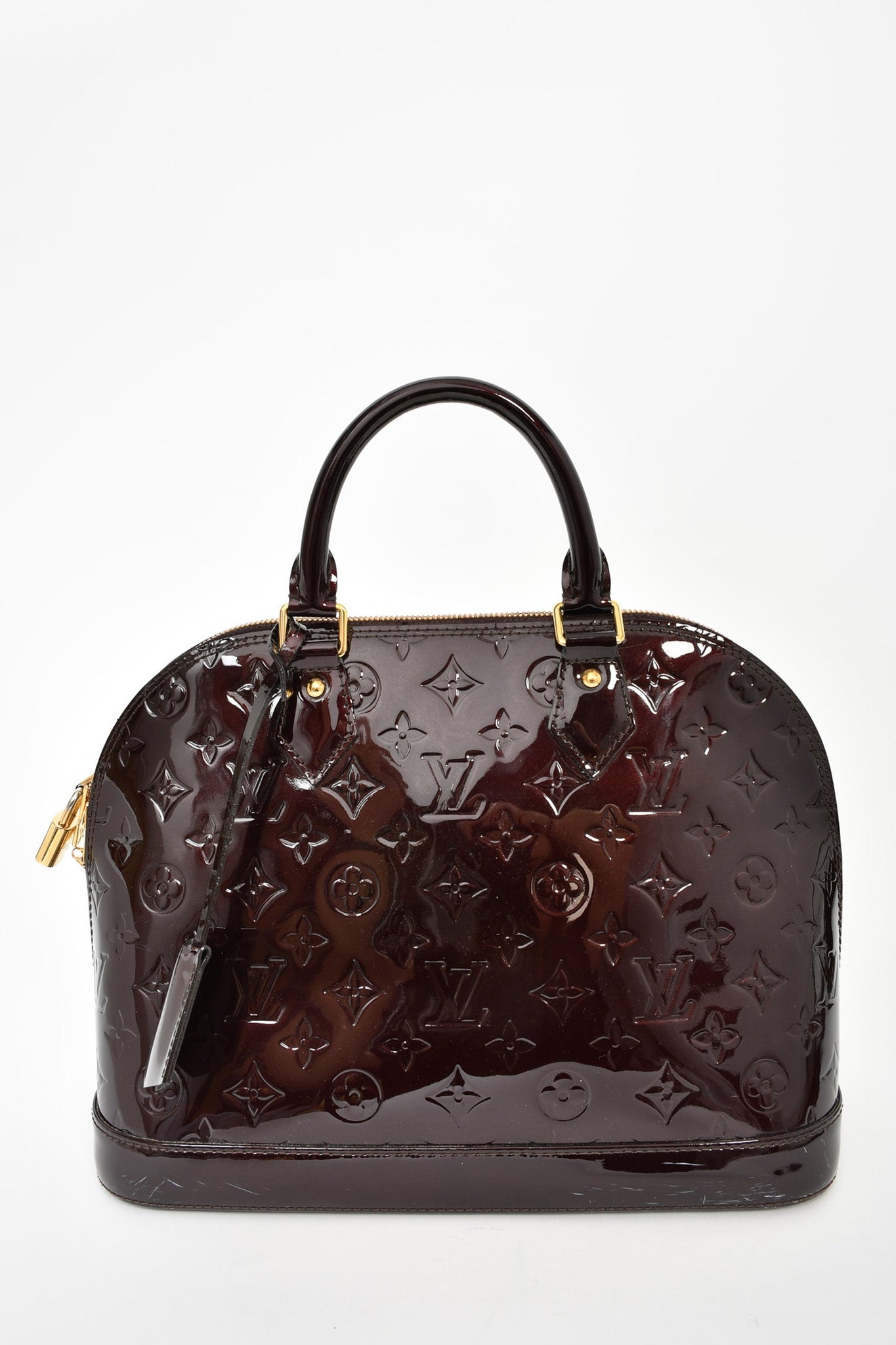 Louis Vuitton Alma BB Black in Calfskin Leather with Gold-tone - US