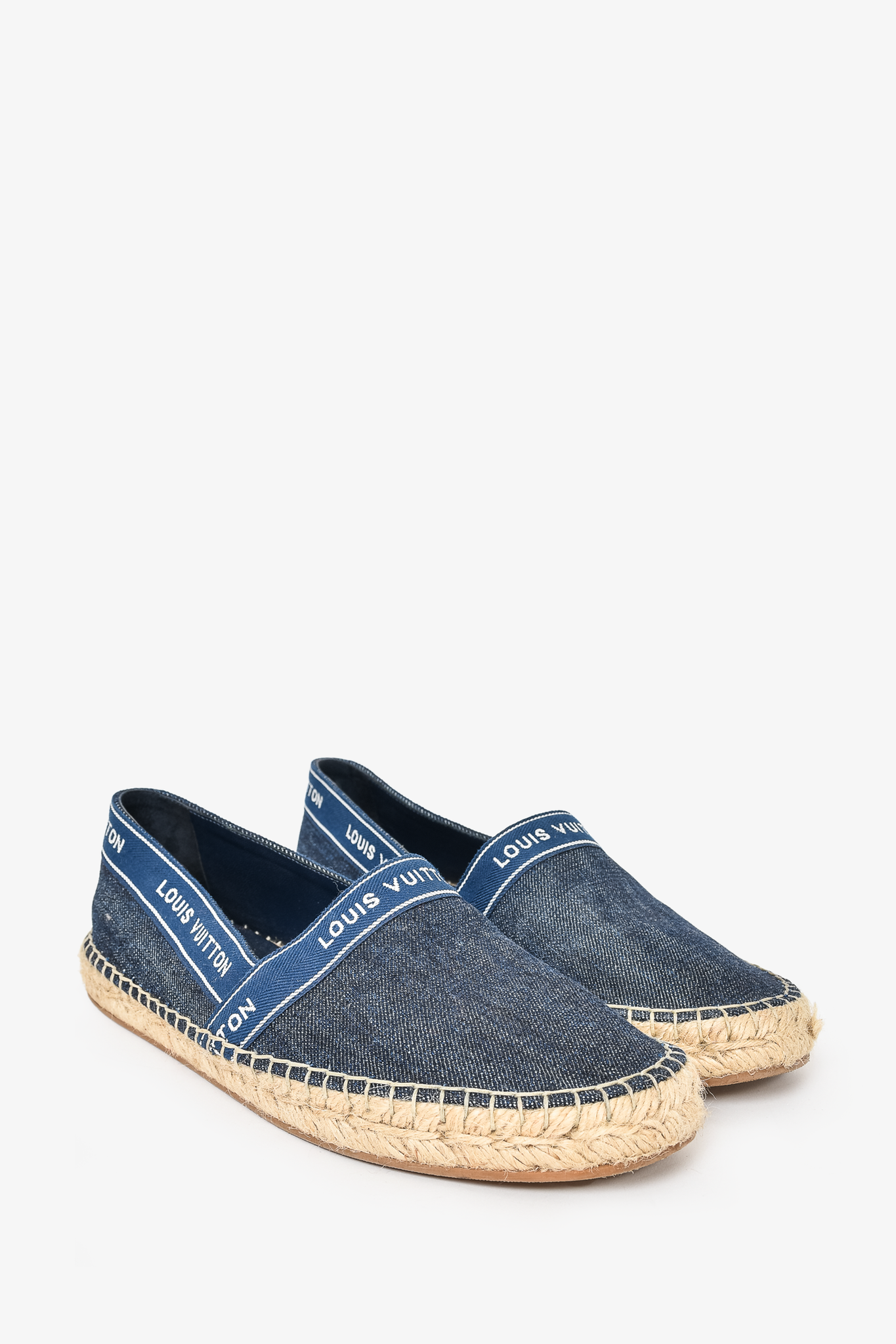 Louis Vuitton Denim Espadrilles Flats 37