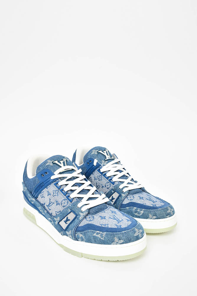 Chanel Denim 'CC' Logo Sneakers Size 38.5 – Mine & Yours