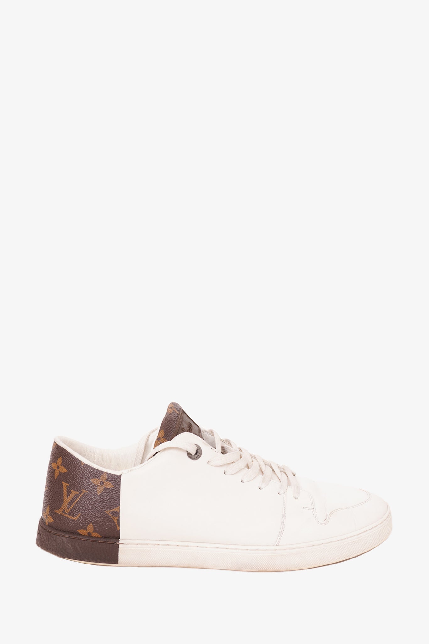 Louis Vuitton Rivoli Black Brown White Men's Sneakers Size 8