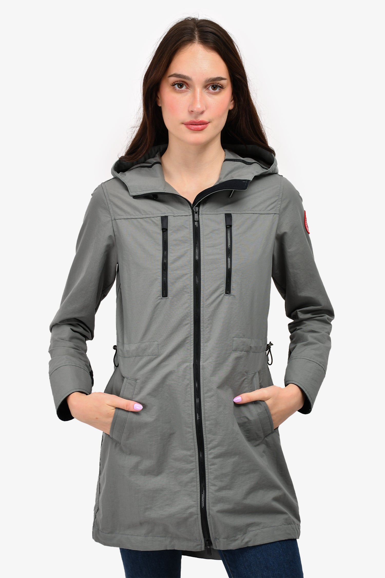 Image of Canada Goose Grey Brossard Thin Jacket Size S