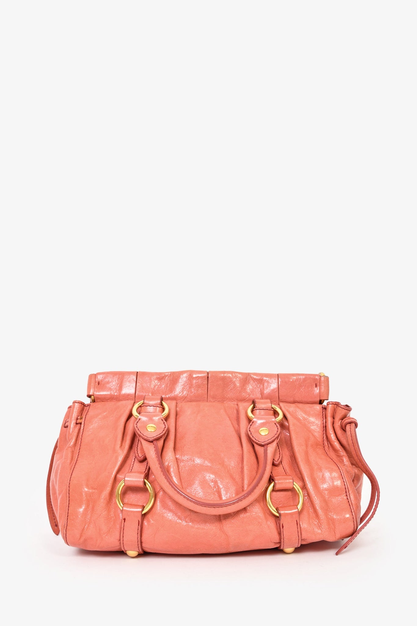 Capucines leather satchel Louis Vuitton Pink in Leather - 32878119