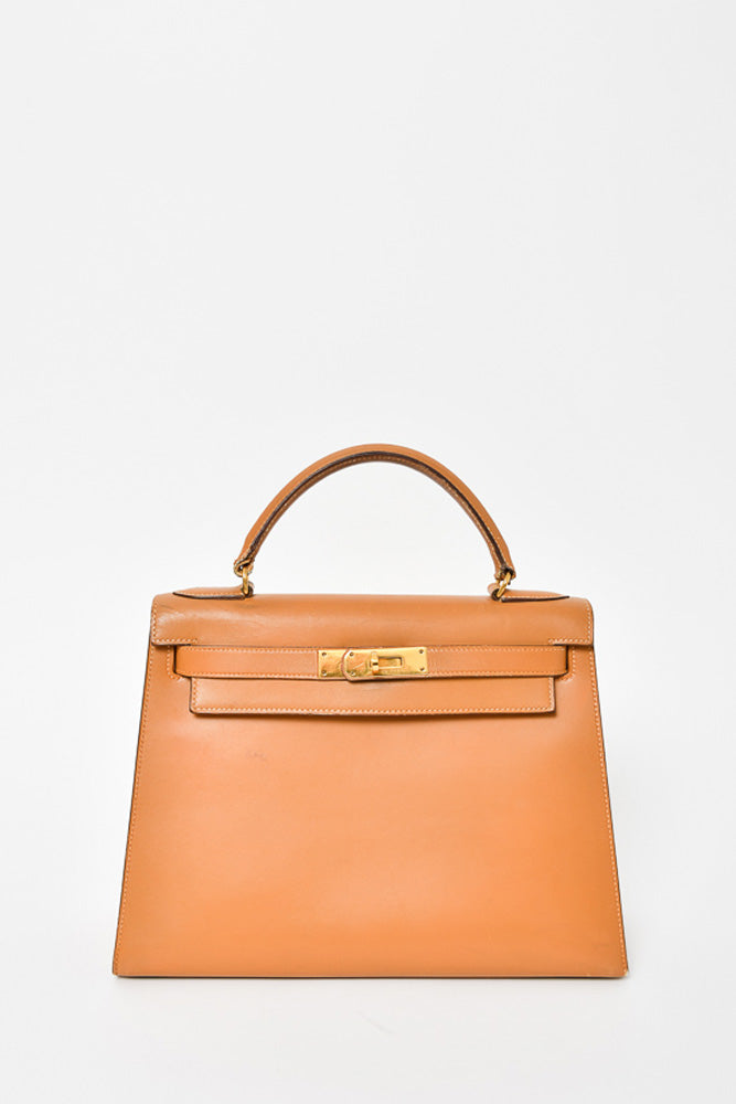 Hermès Kelly Blue Leather ref.891226 - Joli Closet