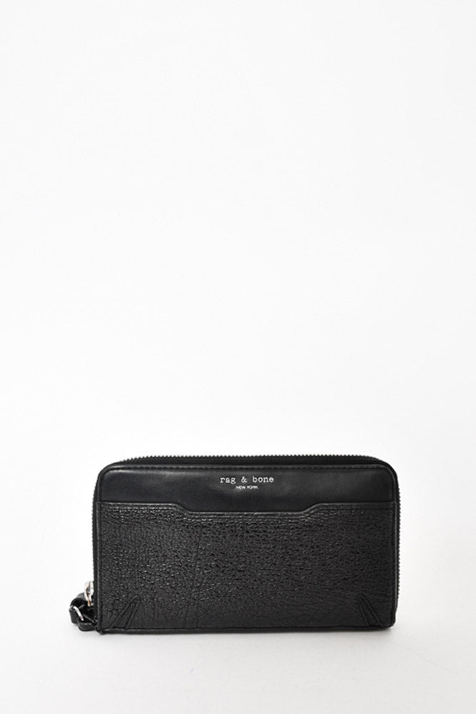 Hermes black leather document holder – Loop Generation