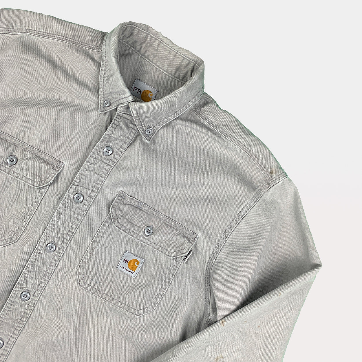 Carhartt Workers Shirt / Grey – REWORN