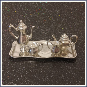 Pewter Miniature Tea Set – Supreme Court Historical Society - Gift