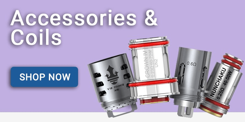 V8PR.uk Buy Vaping Coils and Accessories with same day dispatch and free delivery today!