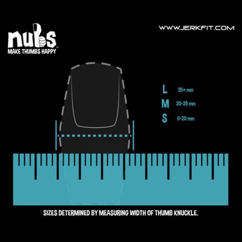 nubs size chart