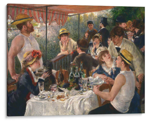 El almuerzo de los remeros - Pierre-Auguste Renoir