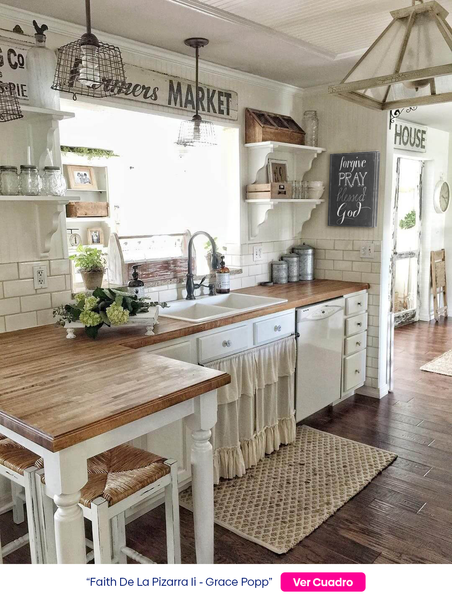 cocina farmhouse