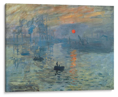 Sol naciente - Claude Monet