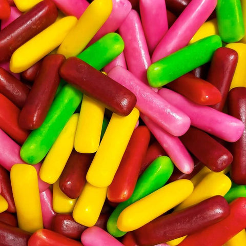 Vibrant Coloré Et Savoureux Un Gros Plan De Bonbons Assortis