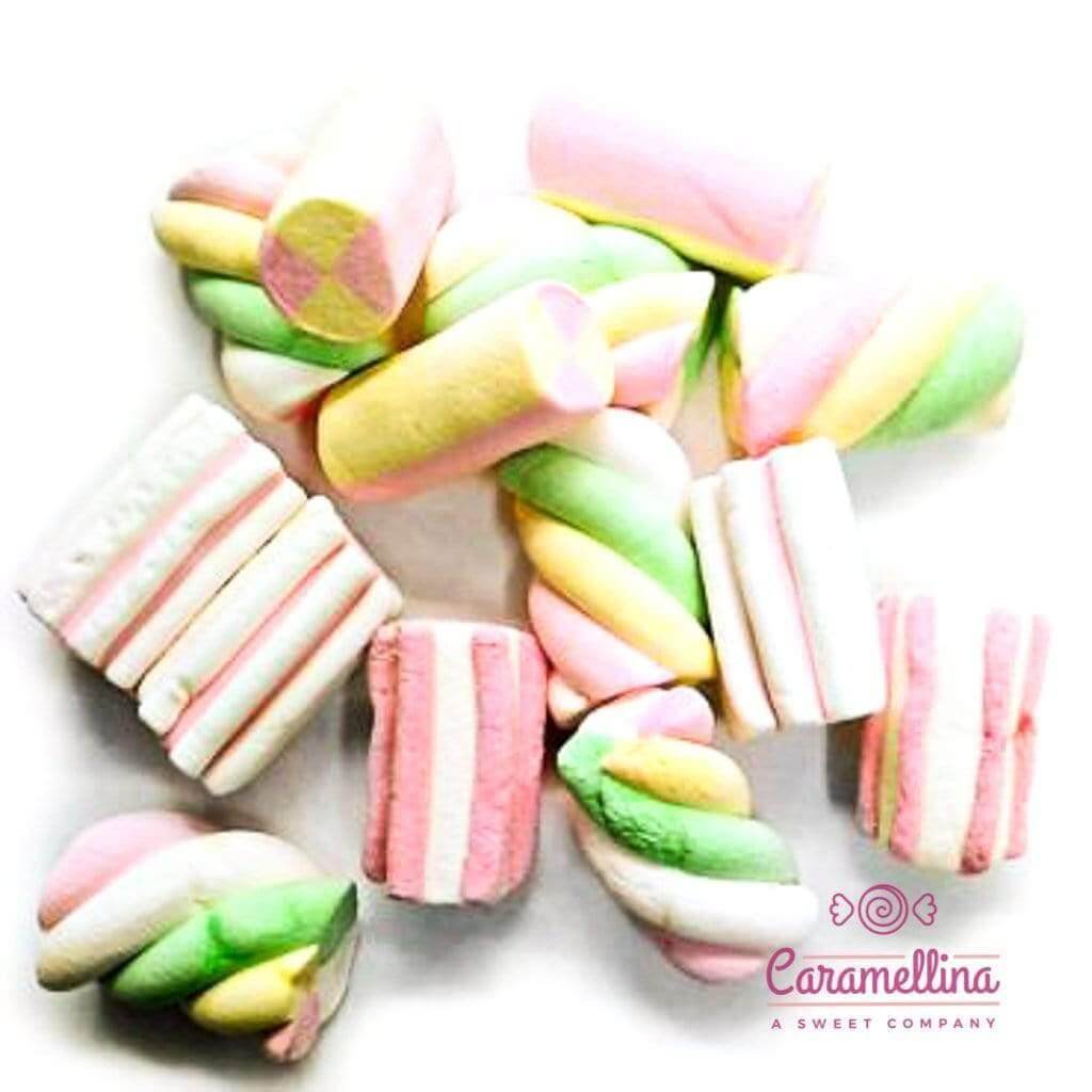 Marshmallow Funghi Bianco-Rosa Bulgari 900g - Cake Love