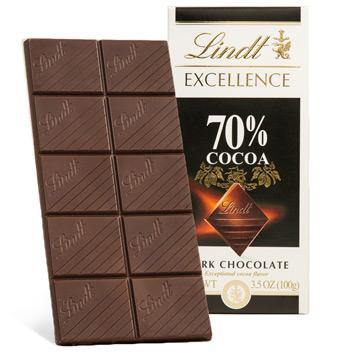 Excellence Dark Chocolate 70 Bar 100g Lindt