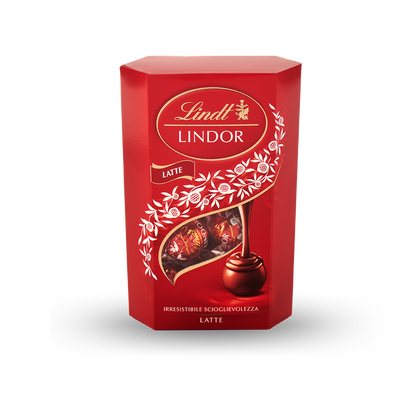 Lindt Lindor Assortiment de 4 saveurs de truffes au chocolat