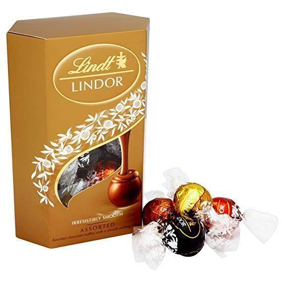Lindor Assorted Chocolate Truffles - 200g box LINDT