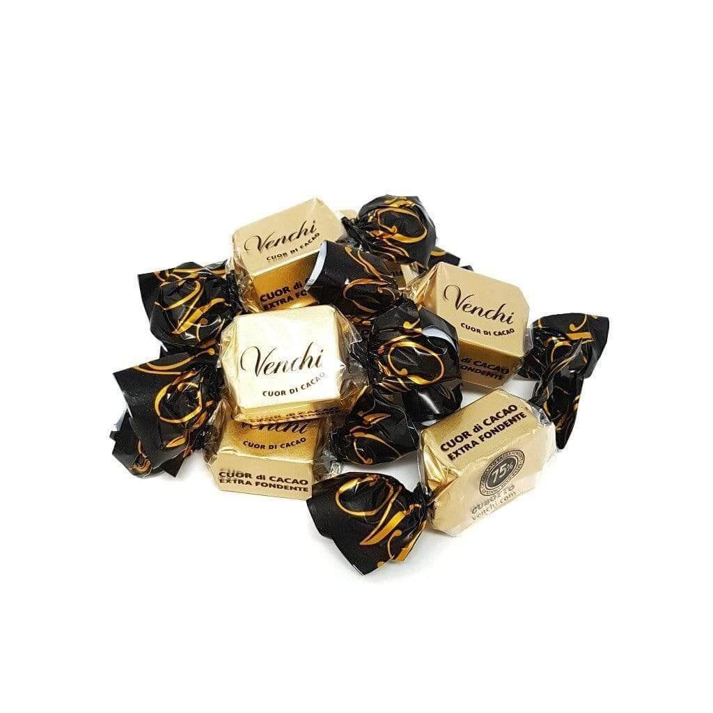 Cubotto Extra Dark Filled Chocolate 75% - VENCHI