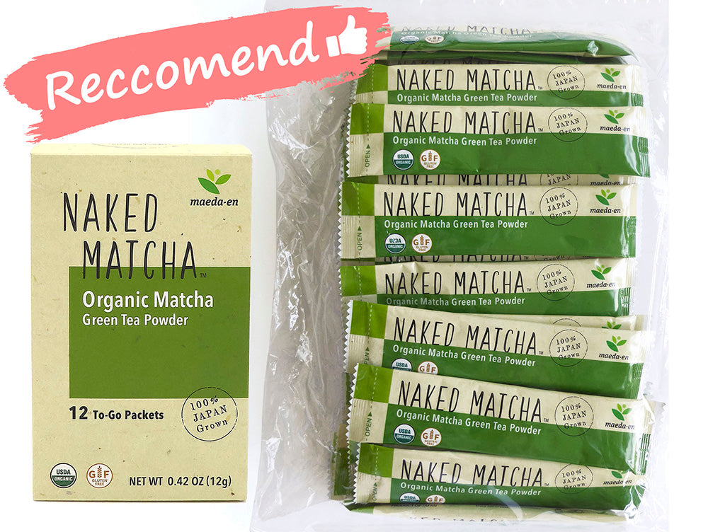 NAKED MATCHA Organic Matcha Green Tea Powder - 12pk. – maeda-en
