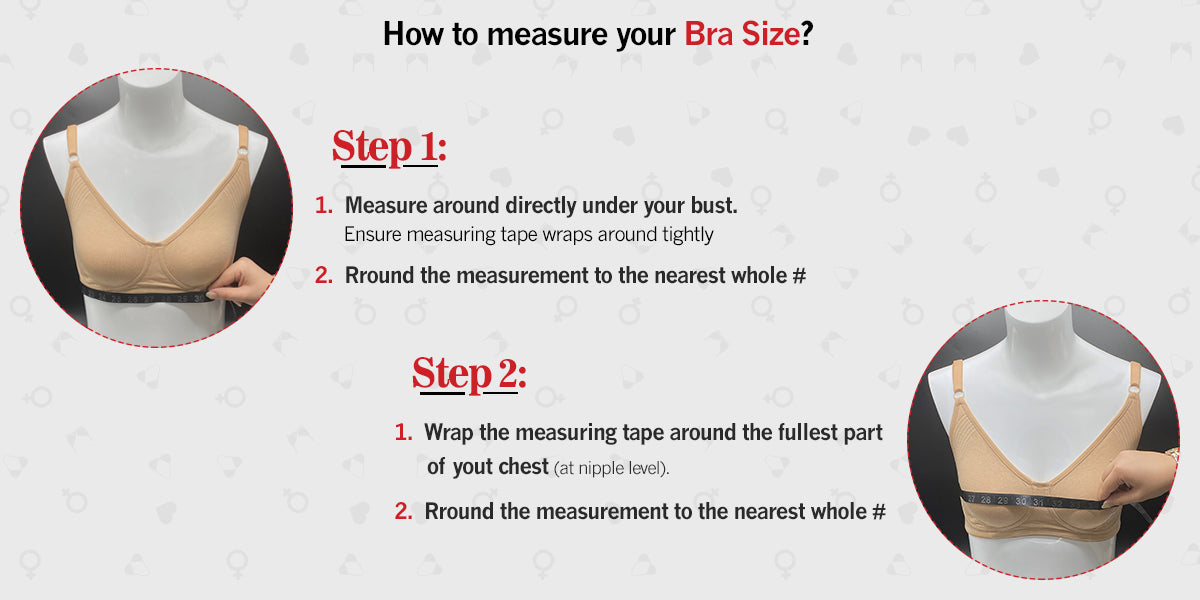 How to Measure Bra Size – Bra Size Calculator & Chart