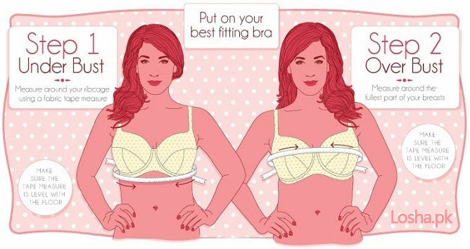 Copy of Calculate Your Bra Size – Losha