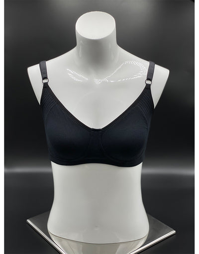 LOSHA DOUBLE LAYERED FULL COVERAGE COTTON WIREFREE BRA WITH DIAMOND GE –  Losha