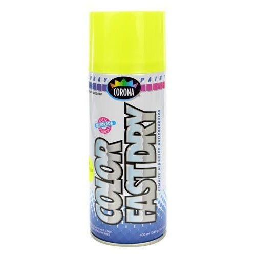 consola medianoche gastos generales Spray Amarillo Fluorescente (800010865) Corona | El Arenal