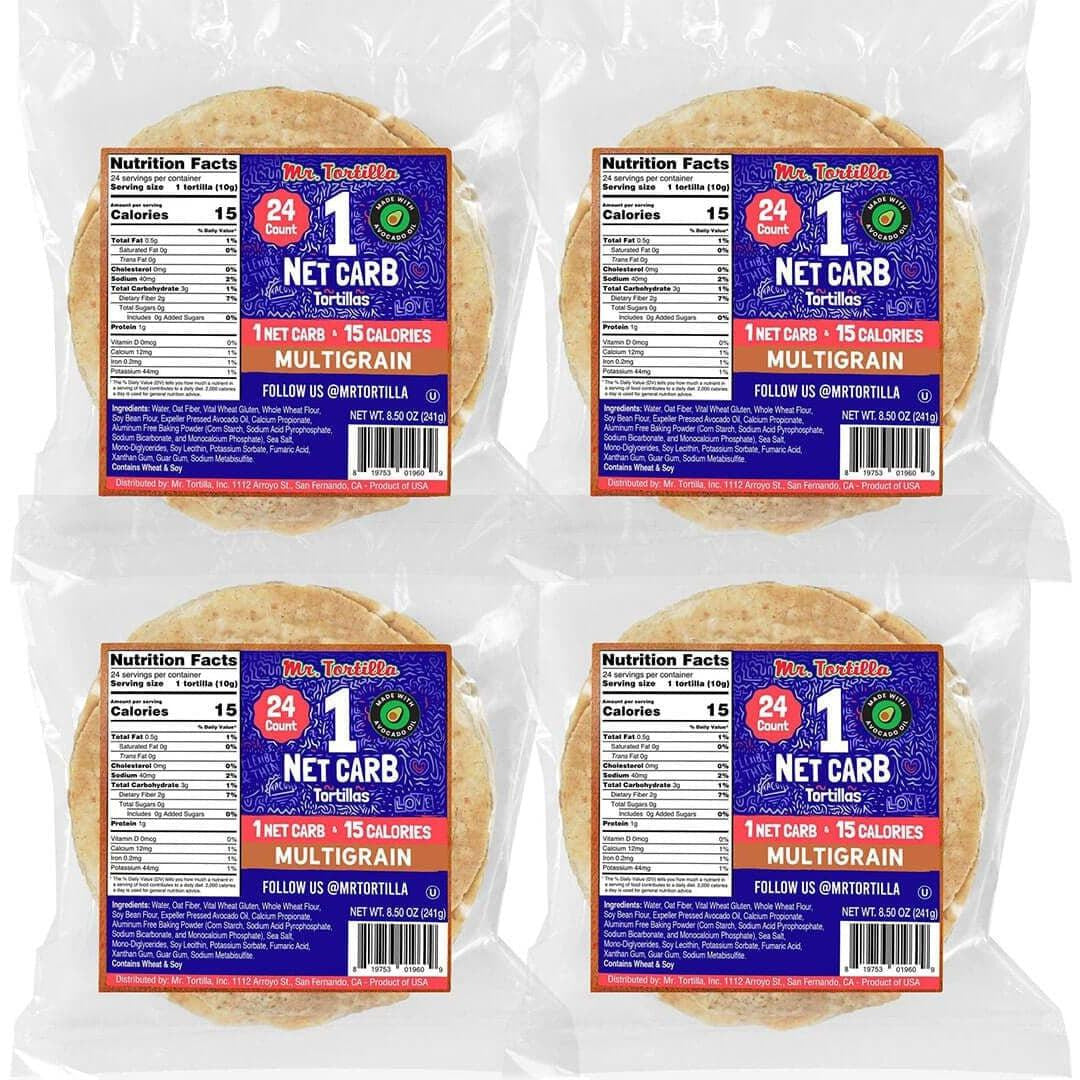 Image of Mr. Tortilla's 1 Carb Tortilla (4-Packs, 96 Tortillas)