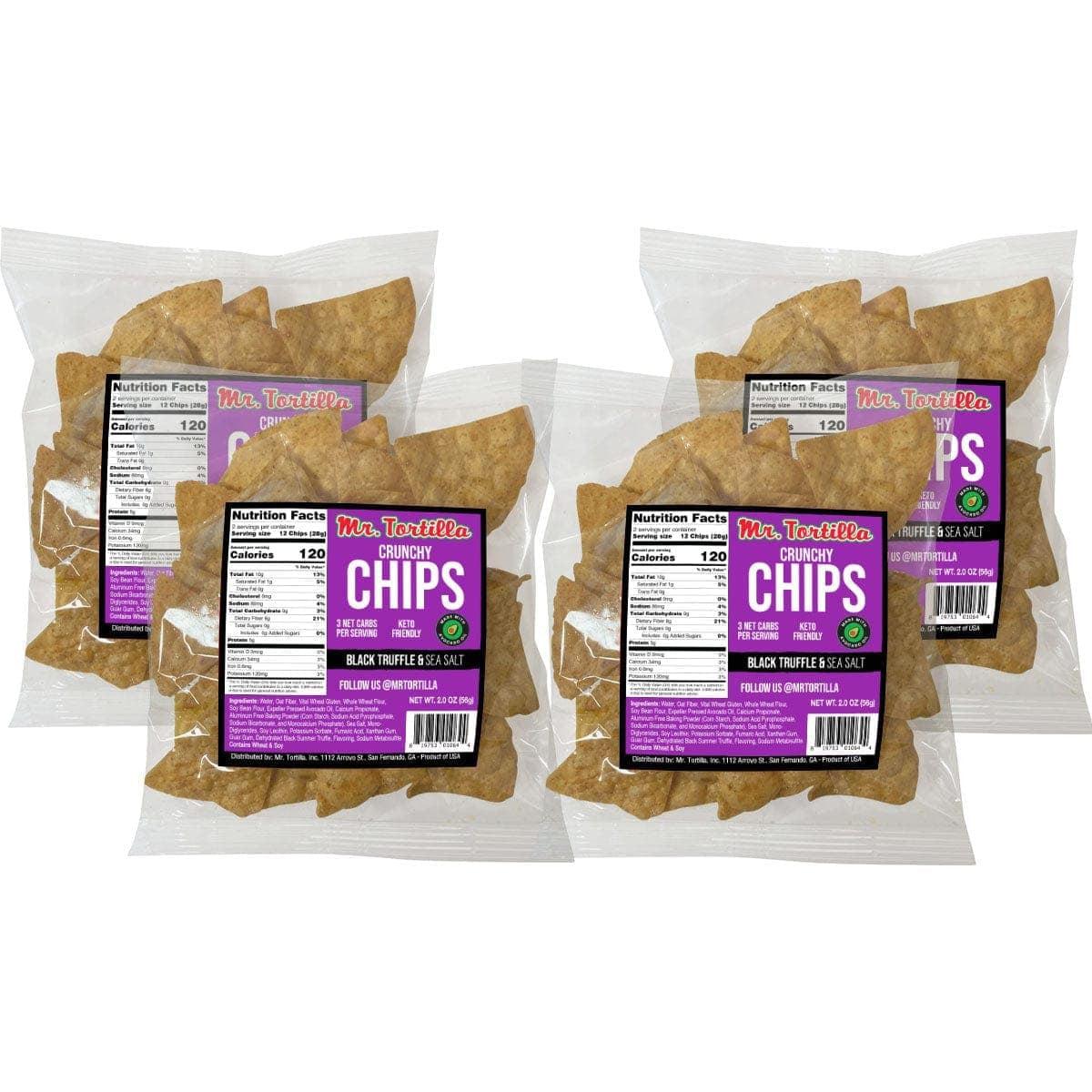 Image of Mr. Tortilla's Crunchy Chips - Black Truffle & Sea Salt