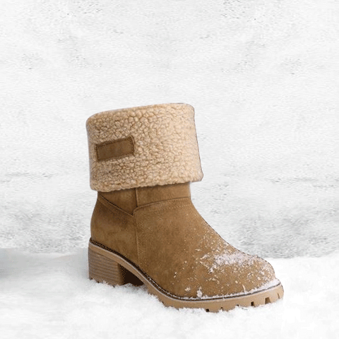 Foldable Wool Fashion Snow Boots – supply pa