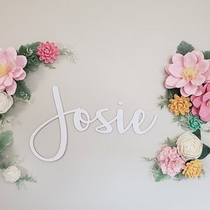 personalized names wall decor 24 hour crafts