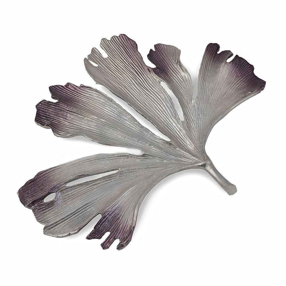 Silver Leaf Platter